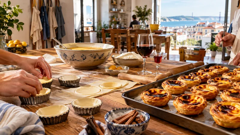 Lisbon Pastel de Nata Baking Class